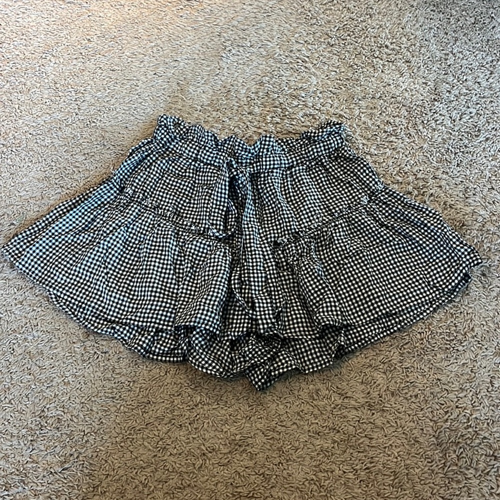 Grey Bandit Gingham shorts